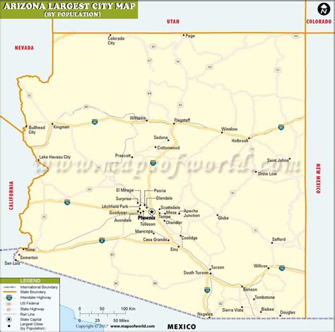 arizona largest cities|Largest Cities in Arizona .